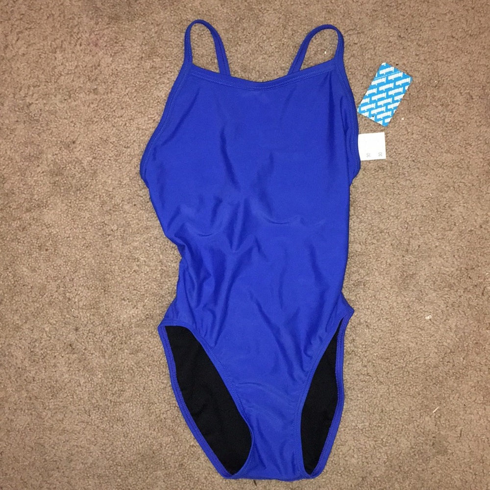 NEW, blue 30 Iswim practice suit